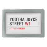 YOOTHA JOYCE Street  Belt Buckle