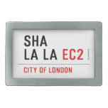sha la la  Belt Buckle