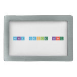 Feliz cumple Linet   Belt Buckle