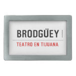 BRODGÜEY  Belt Buckle