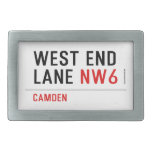 West End  Lane  Belt Buckle