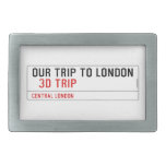 our trip to London    Belt Buckle
