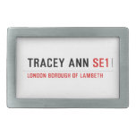 Tracey ann  Belt Buckle
