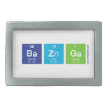 BaZnGa  Belt Buckle