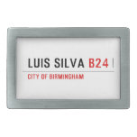 Luis Silva  Belt Buckle
