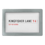 Kingfisher Lane  Belt Buckle