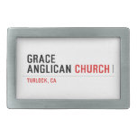 Grace ANglican  Belt Buckle