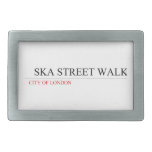   SKA STREET WALK  Belt Buckle