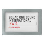 SQUAD ONE SOUND INTERNATIONAL   Belt Buckle