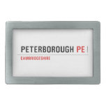 Peterborough  Belt Buckle