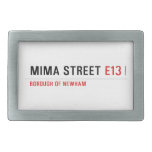 MIMA STREET  Belt Buckle