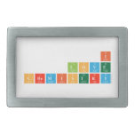 I
 love
 chemistry  Belt Buckle