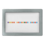 Kashif Chemistry Wizard  Belt Buckle