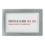 Crefeld Close  Belt Buckle