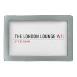 The London Lounge  Belt Buckle