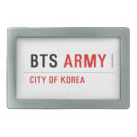 bts  Belt Buckle