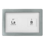La b  Belt Buckle
