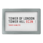 Tower of London Tower Hill  Belt Buckle