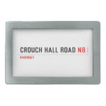 Crouch Hall Road  Belt Buckle