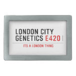 LONDON CITY  GENETICS  Belt Buckle