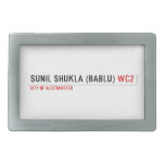 Sunil shukla (bablu)  Belt Buckle