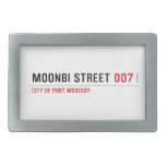 Moonbi Street  Belt Buckle