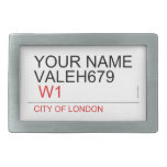 Your Name Valeh679    Belt Buckle