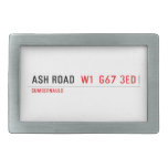 Ash road   Belt Buckle