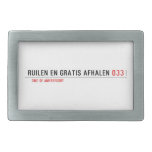 Ruilen en gratis afhalen  Belt Buckle