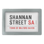 Shannan Street  Belt Buckle
