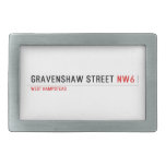 Gravenshaw Street  Belt Buckle