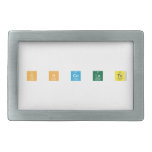 C H Co La Te  Belt Buckle