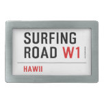 Surfing Road  Belt Buckle