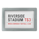 RIVERSIDE STADIUM  Belt Buckle