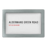 Aldermans green road  Belt Buckle