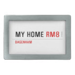 MY HOME  Belt Buckle