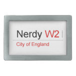 Nerdy  Belt Buckle