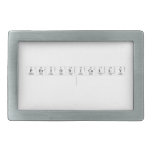 Periodically
   Belt Buckle