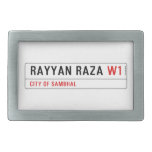 Rayyan Raza  Belt Buckle