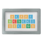 Happy
 Birthday
 Shannon  Belt Buckle