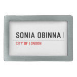 SONIA OBINNA  Belt Buckle
