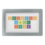 Periodic
 Table
 ipunk  Belt Buckle