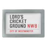LORD'S CRICKET GROUND  Belt Buckle
