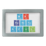 Mr
 RANITA 
 Azul  Belt Buckle