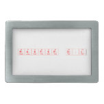 MAKEKE D.L  Belt Buckle