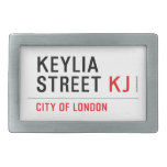 Keylia Street  Belt Buckle