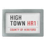 HIGH TOWN  Belt Buckle