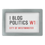 I Blog  Politics  Belt Buckle