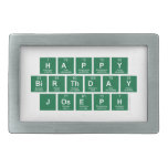 Happy
 Birthday
 Joseph  Belt Buckle