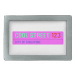 Cool street  Belt Buckle